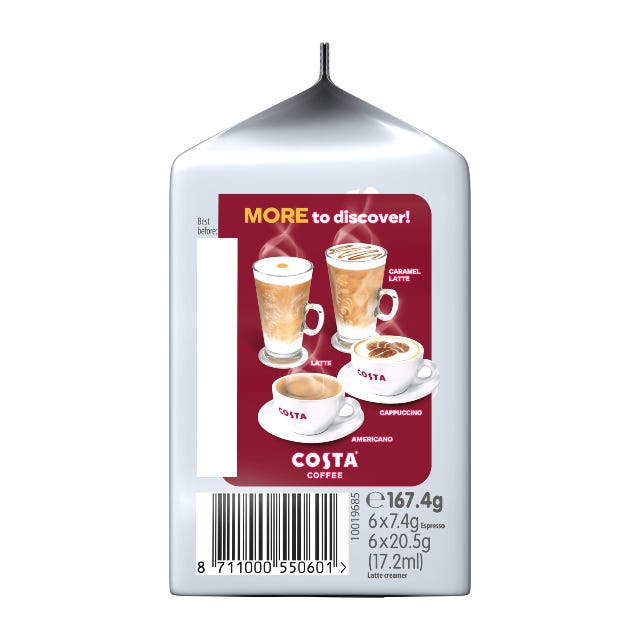 TASSIMO Costa Flat White TASSIMO 3.74