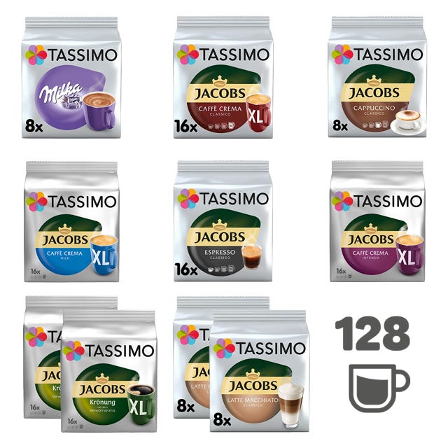 TASSIMO Sommer Paket - 10 Packungen 