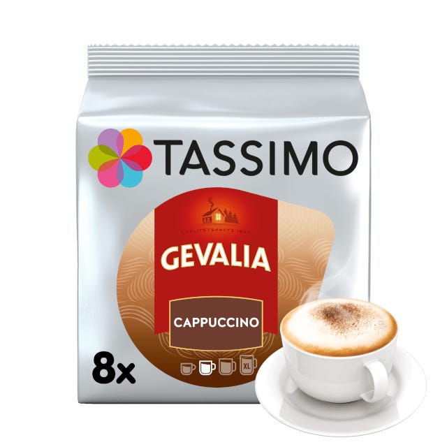 TASSIMO Gevalia Cappuccino Pods