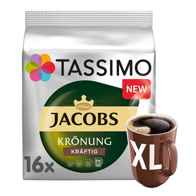 TASSIMO Jacobs Krönung Kräftig XL Kapseln