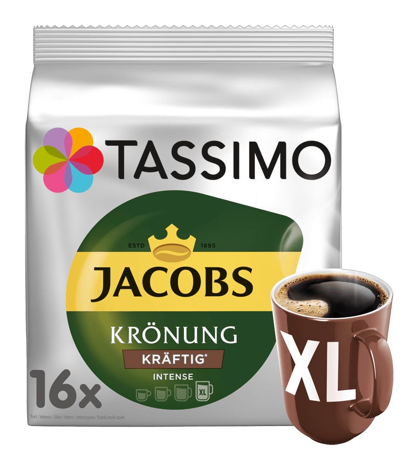 TASSIMO Jacobs Krönung Kräftig XL Kapseln