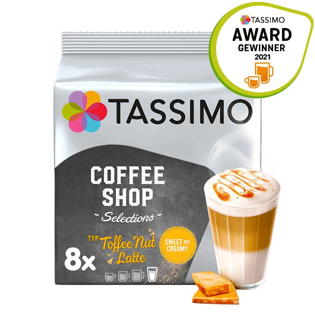 TASSIMO Toffee Nut Latte Kapseln