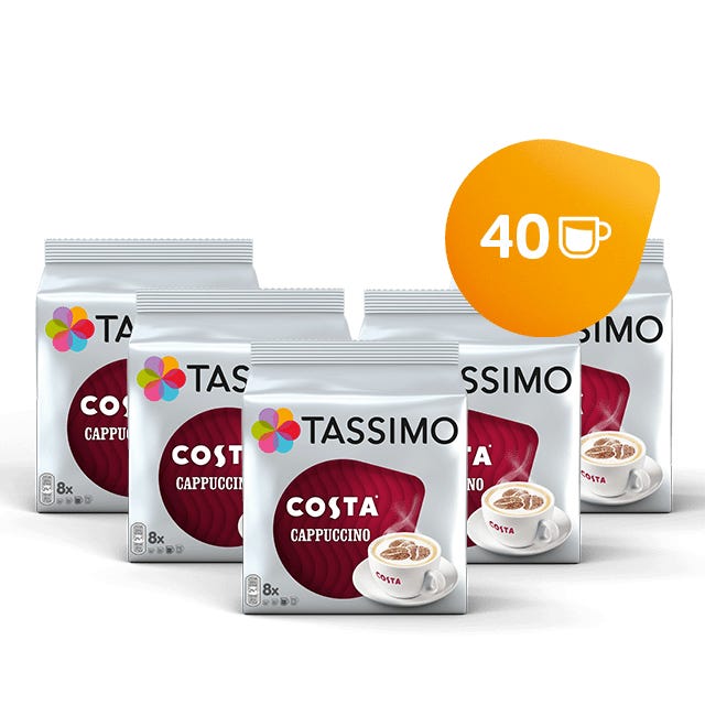 Tassimo costa cappuccino store