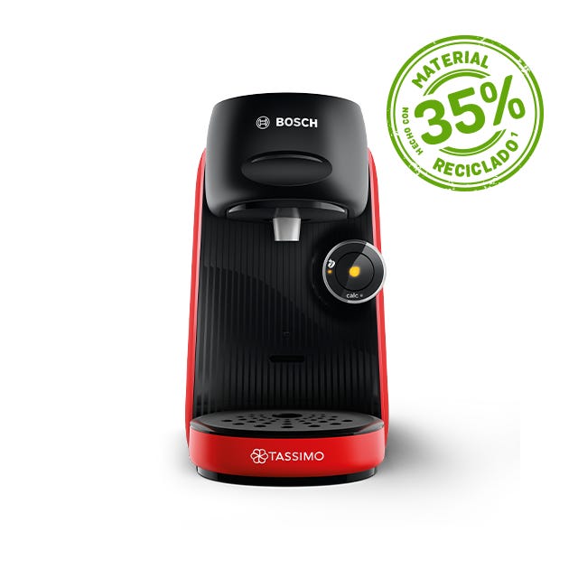 Finesse Friendly - Negro y Rojo cafetera