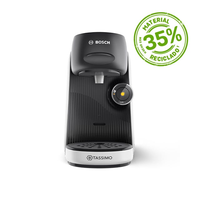 Finesse Friendly - Blanco y Negro cafetera