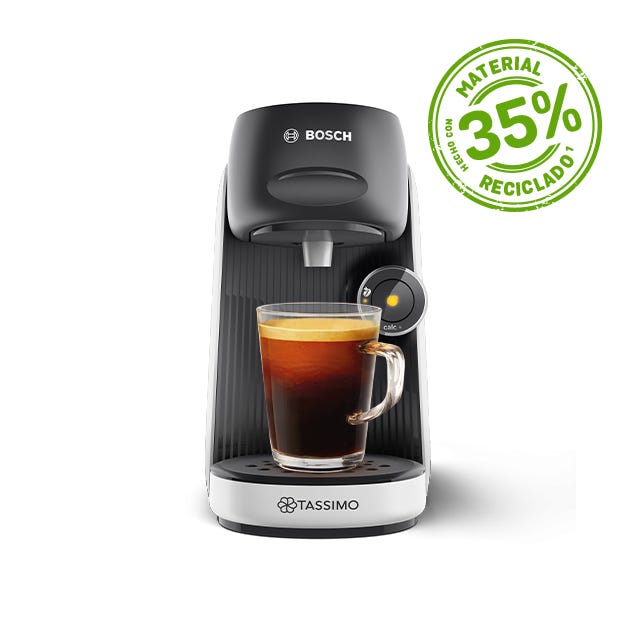 Finesse Friendly - Blanco y Negro cafetera