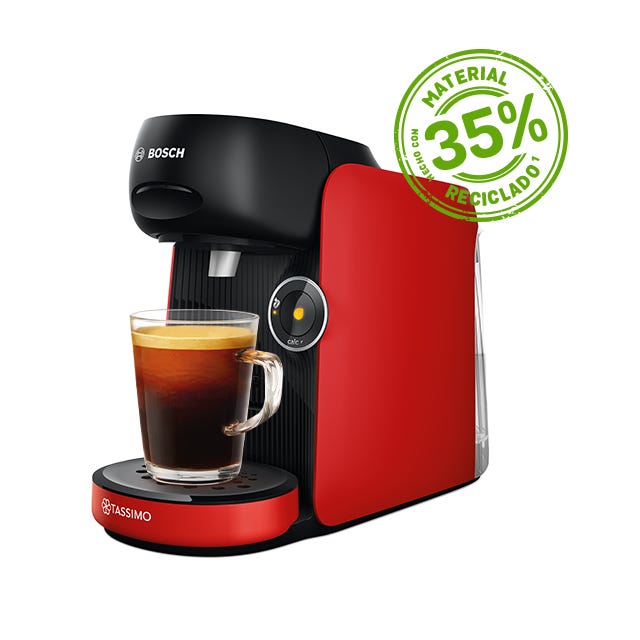 Finesse Friendly - Negro y Rojo cafetera