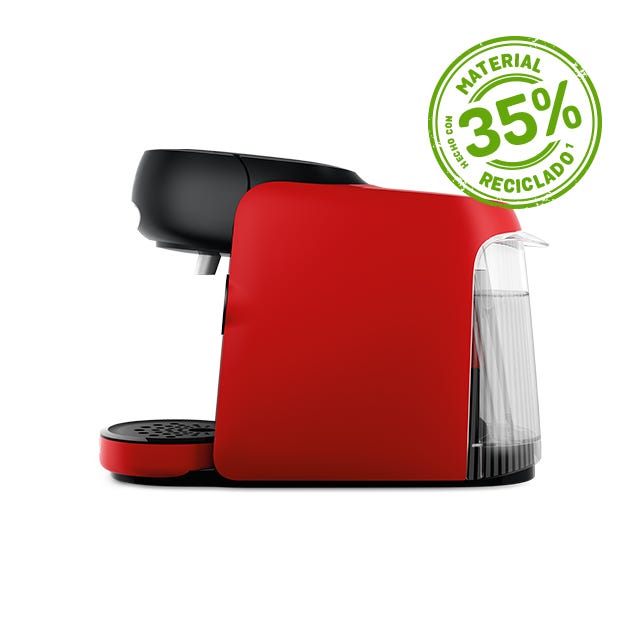 Finesse Friendly - Negro y Rojo cafetera