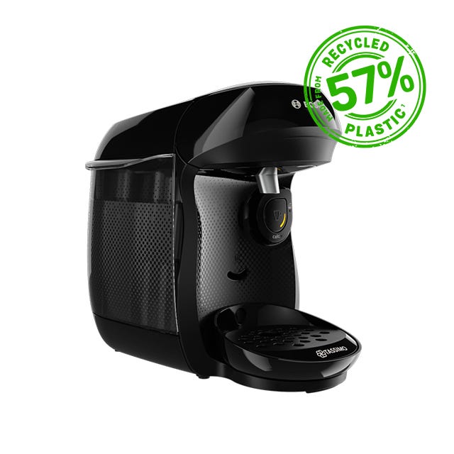 Happy Friendly Noir - Cafetière à dosettes