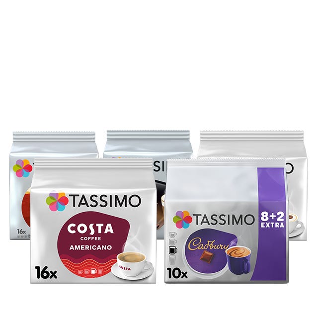Tassimo Coffee Best Sellers Bundle 