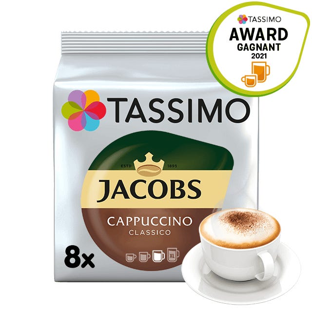 TASSIMO Jacobs Cappuccino  dosettes