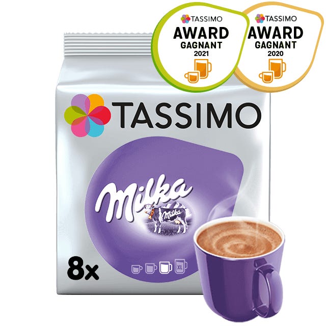 TASSIMO Milka Chocolat Chaud dosettes