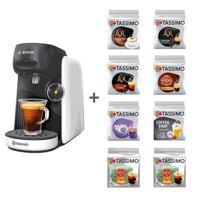TASSIMO REGALO Finesse Blanca al comprar lote 10 packs 49€ 