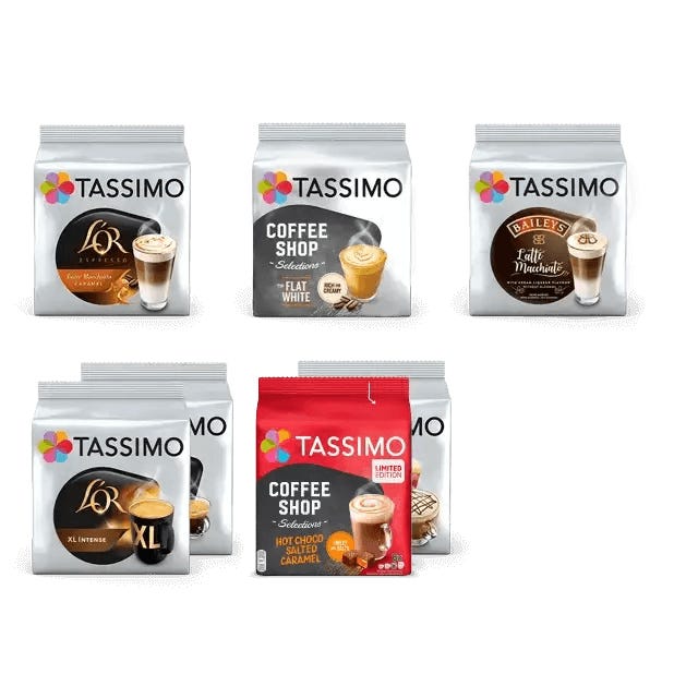 TASSIMO Cafés y bebidas exclusivas online 
