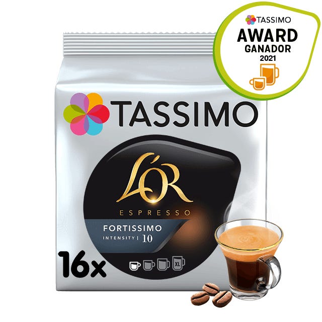 TASSIMO L'OR Espresso Fortissimo capsulas