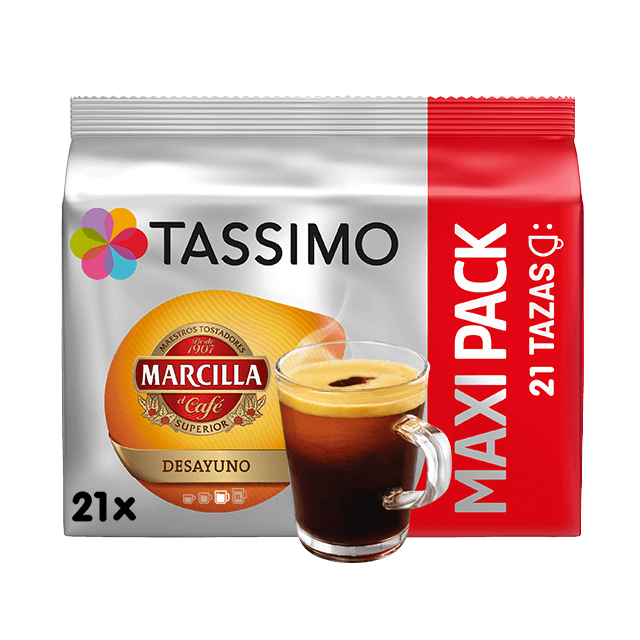 Marcilla Café con leche Tassimo