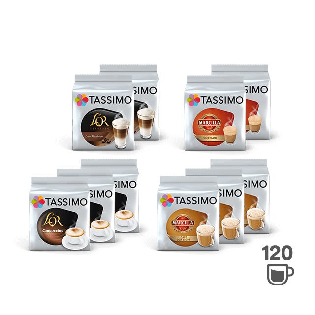 TASSIMO Top Cafés con Leche 