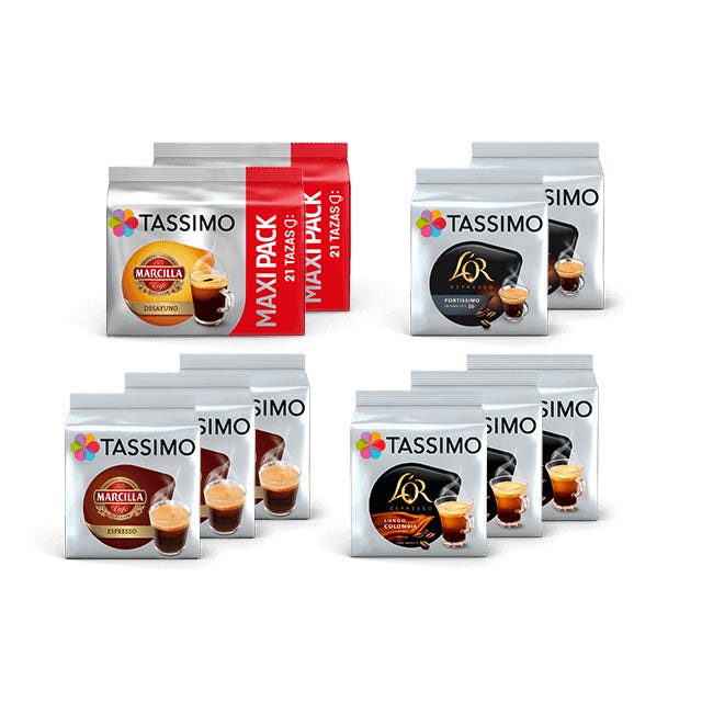 TASSIMO Top Cafés Negros 