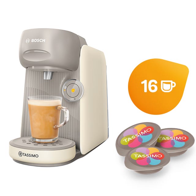 Tassimo coffee machine cream colour outlet