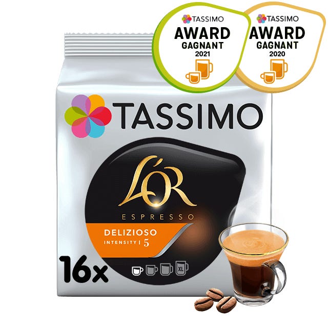 TASSIMO L'OR Espresso Delizioso dosettes