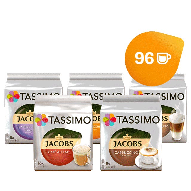  Tassimo - Jacobs Café au Lait - 16 T-Discs : Grocery & Gourmet  Food