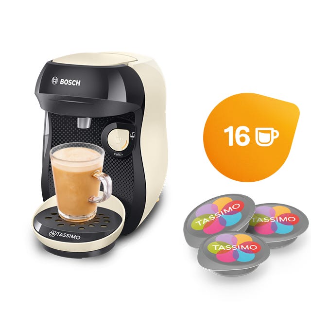 Bosch Tassimo Happy TAS1003 – Machine à café à capsules