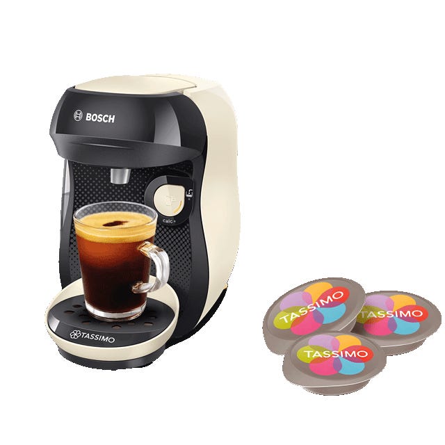 Tassimo by bosch happy pod outlet coffee