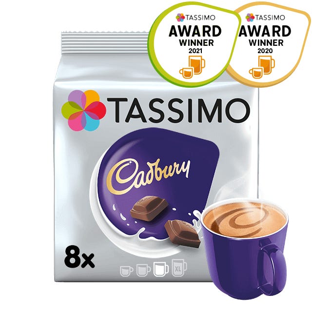 TASSIMO Cadbury Hot Chocolate pods