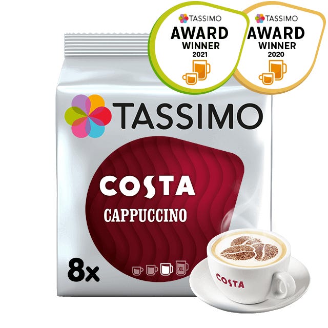 TASSIMO Costa Cappuccino pods