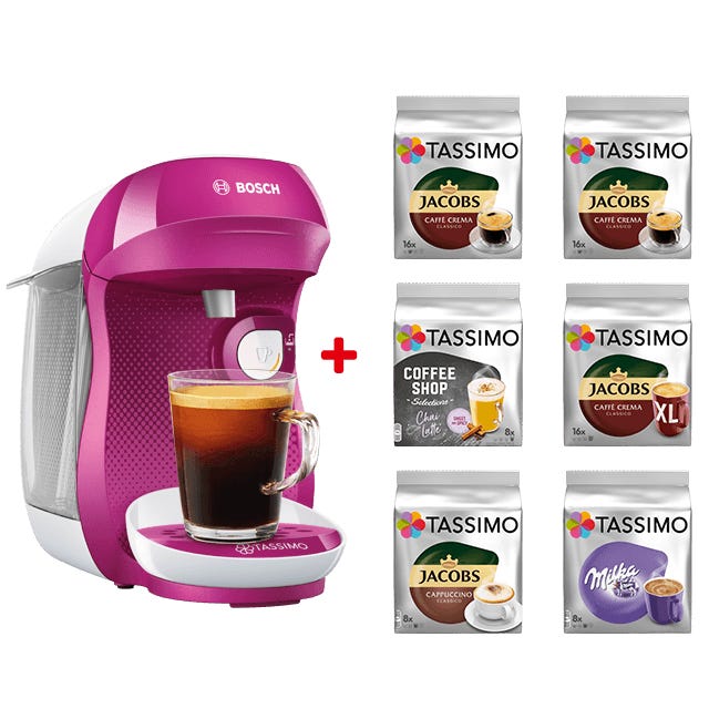 TASSIMO Happy lila + Paketangebot 