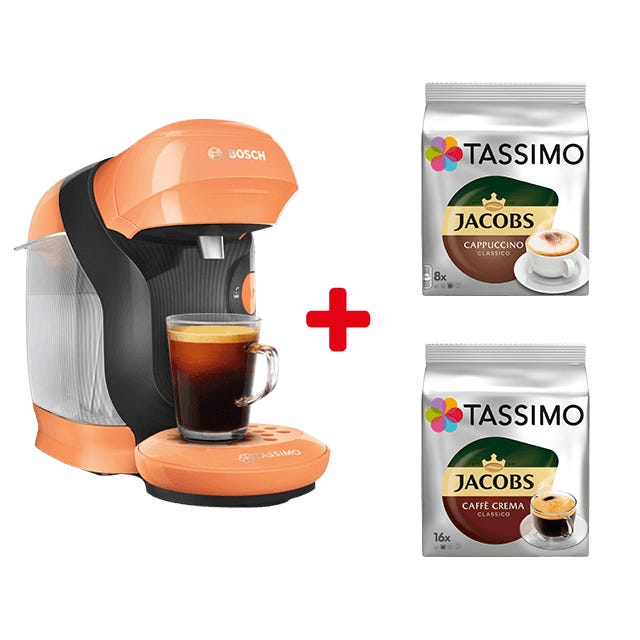 TASSIMO Style Pfirschfarbe + Paketangebot 
