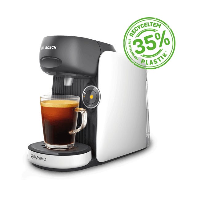 TASSIMO Finesse Friendly Weiß - Kaffeekapsel-Maschine 