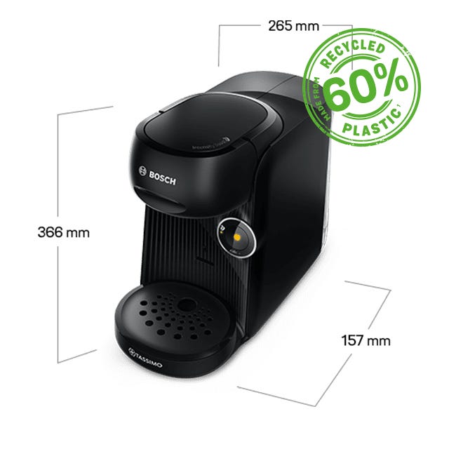 Finesse Friendly Black - Coffee pod machine 