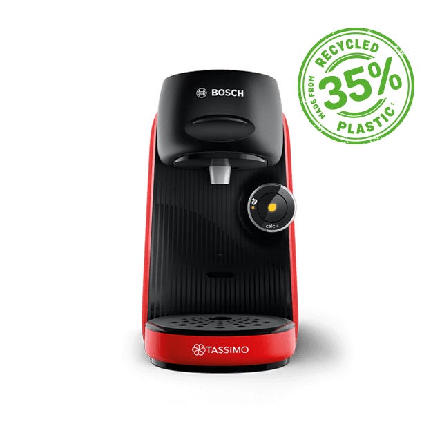 Finesse Friendly Black-Red - Coffee pod machine