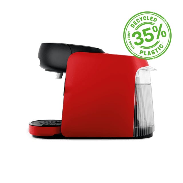 Finesse Friendly Black-Red - Coffee pod machine
