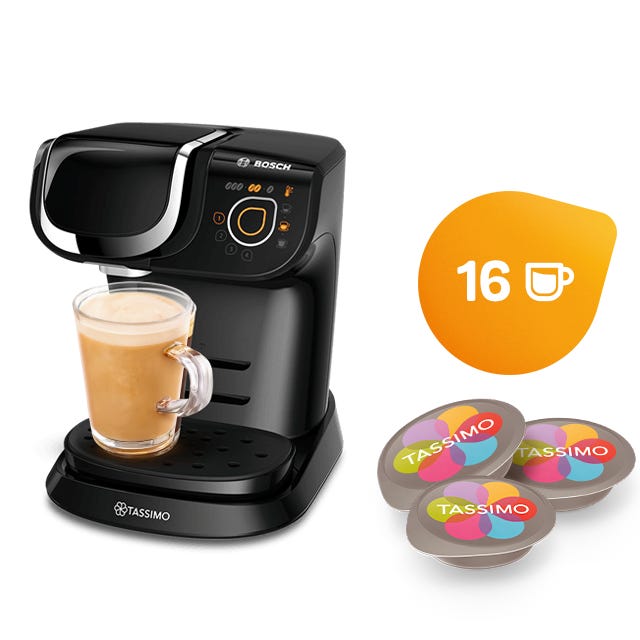 Calories in Tassimo Cafe Collection Cappuccino Coffee and