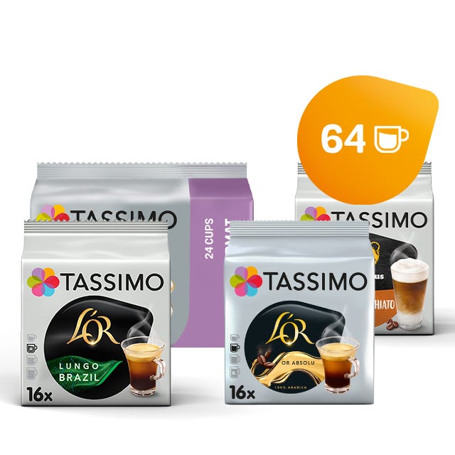 Assortiment Café – Nouveautés – 4 packs