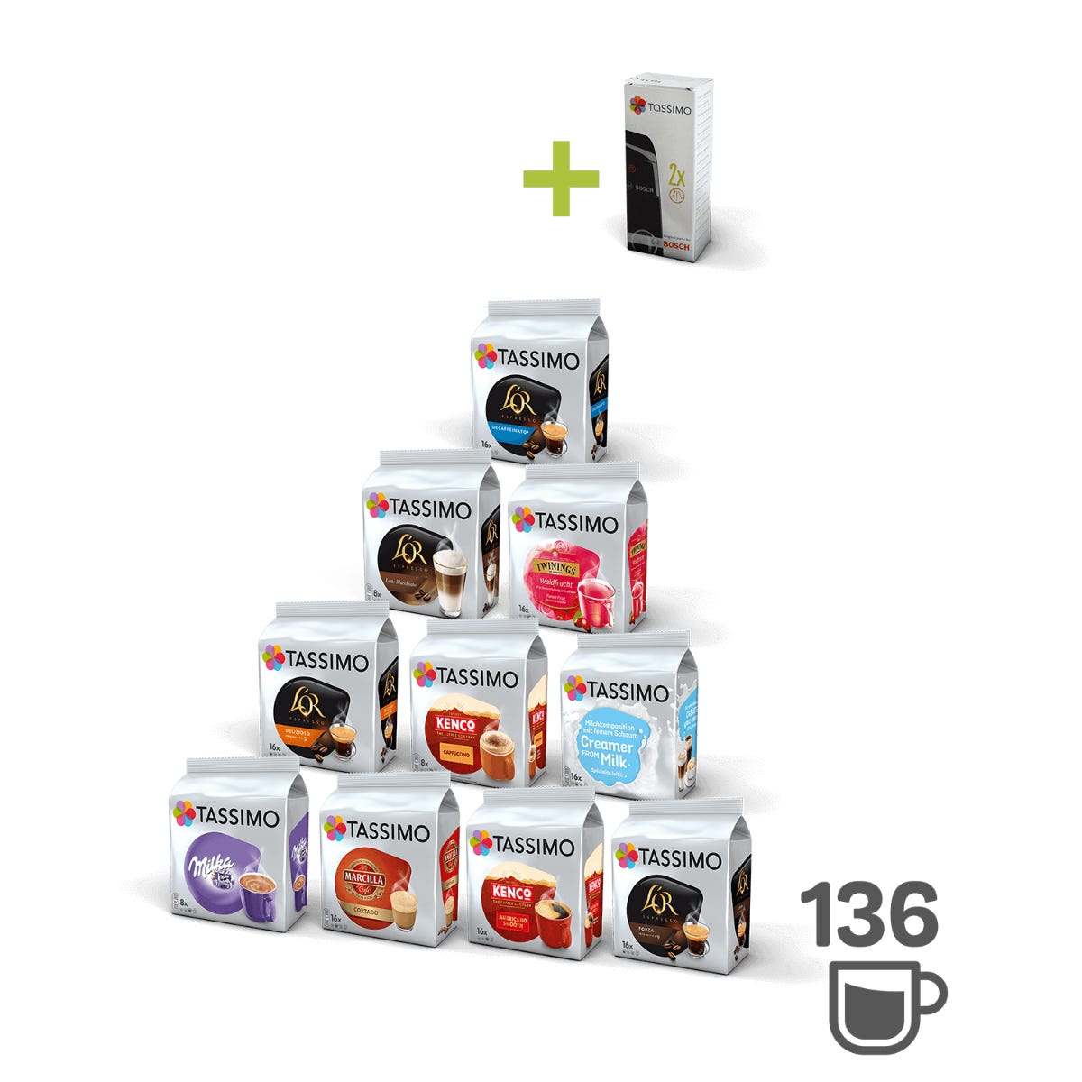 Starter Bundle - 10 paquetas + Pastillas para desincrustar