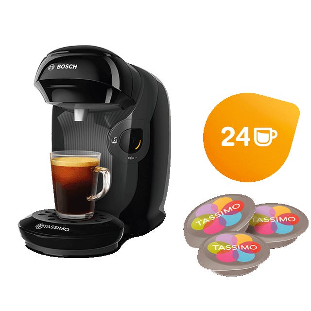 TASSIMO Style schwarz + Paketangebot 