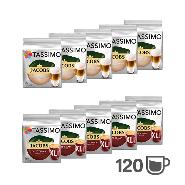 TASSIMO TASSIMO Favoriten Vorratspack - 10 Packungen 