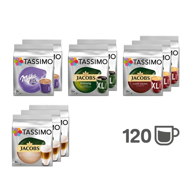 TASSIMO Familien Paket- 10 Packungen 