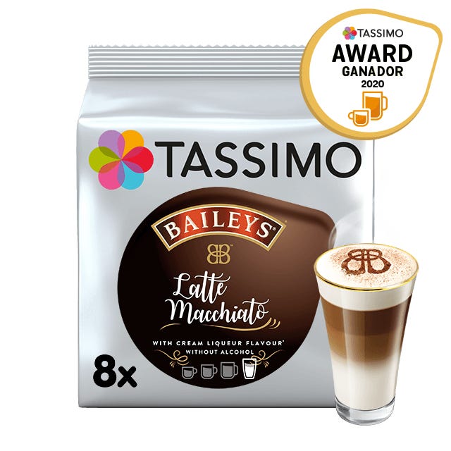 TASSIMO Baileys Latte Macchiato capsulas