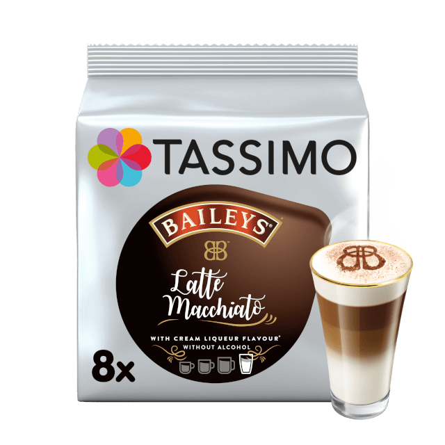 Tassimo Baileys Latte Macchiato Pods T Discs For 8 Baileys Latte