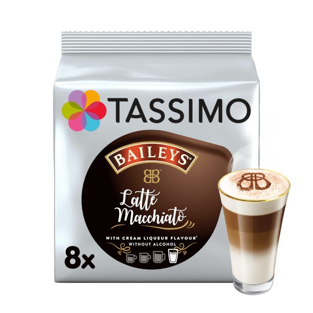 TASSIMO Baileys Latte Macchiato pods