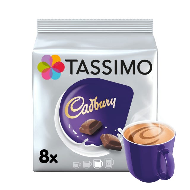 TASSIMO Cadbury Hot Chocolate pods