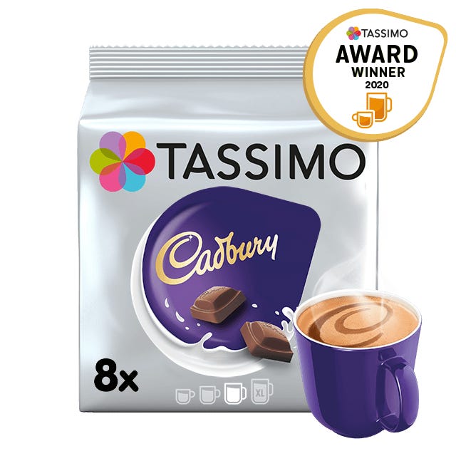 TASSIMO Cadbury Hot Chocolate pods