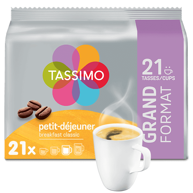 L'OR Petit Déjeuner Classique - 24 Capsules pour Tassimo à 6,59 €