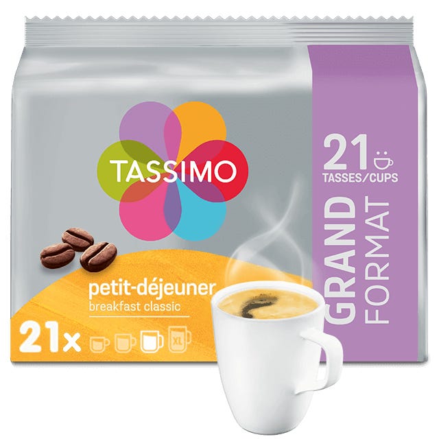 TASSIMO Petit-Déjeuner Classic dosettes