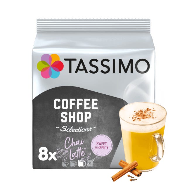 Tassimo coffee latte top