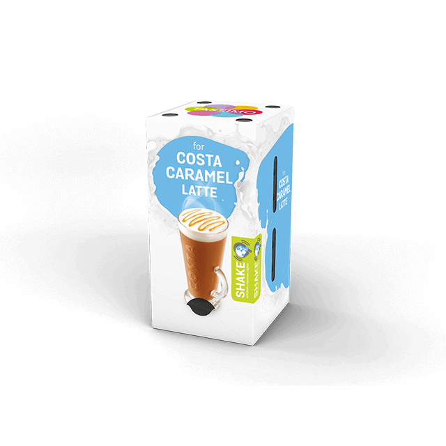 TASSIMO Costa Caramel Latte pods T DISCs for 8 Costa Caramel